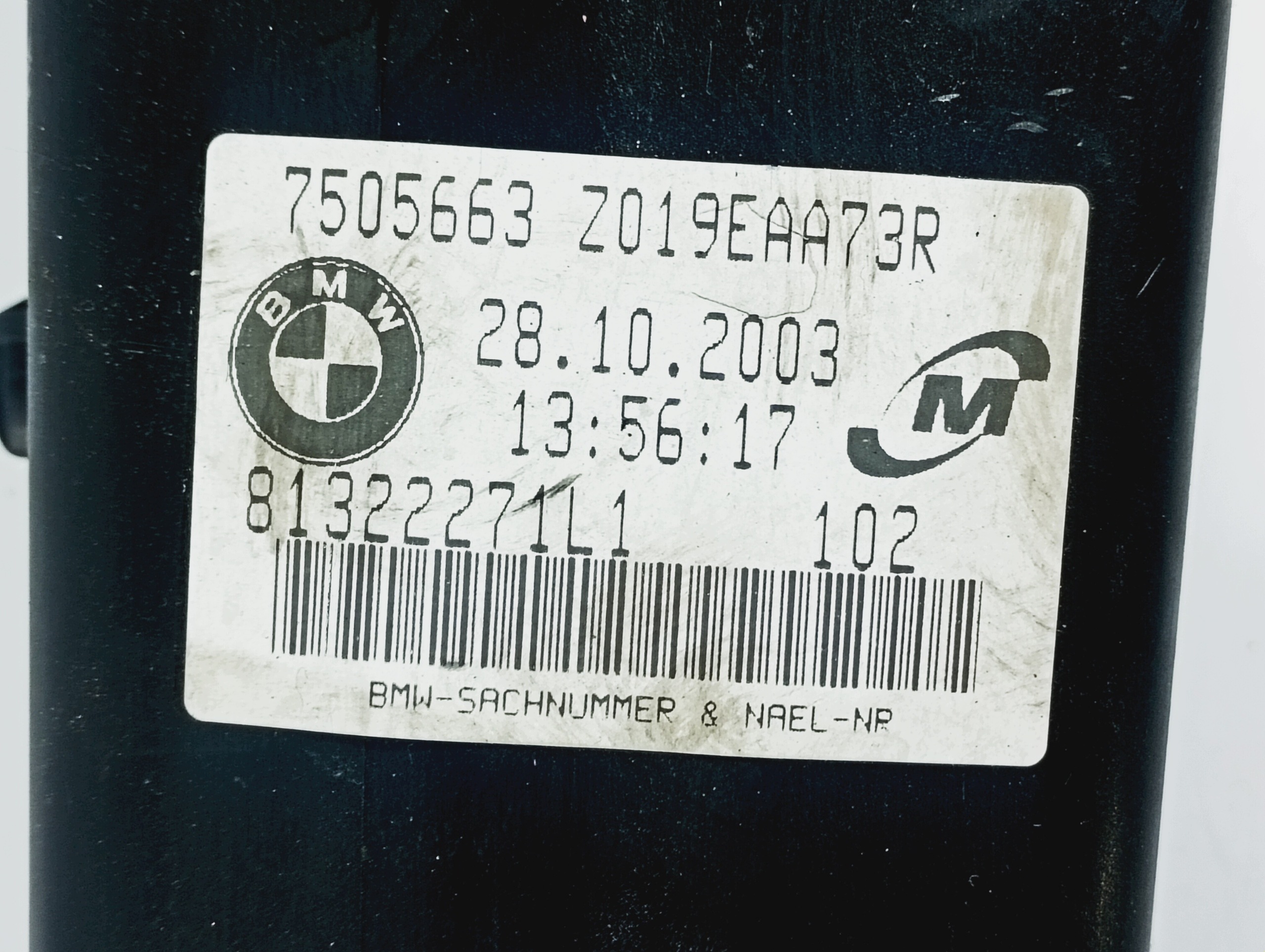 Réservoir eau OE 7505663 BMW 3 E46 01-04