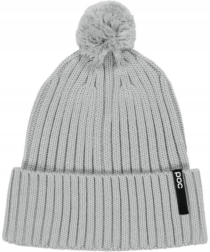Zimní čepice Poc Pompom Beanie Pom Granite Grey Merino