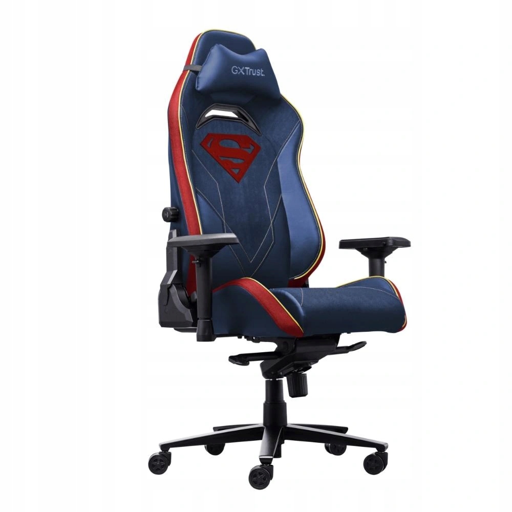 Herné kreslo Trust Gxt 721SM Ruya Pro Superman, umelá koža