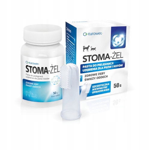 

Eurowet Stoma-żel 50g Szczoteczka do zębów