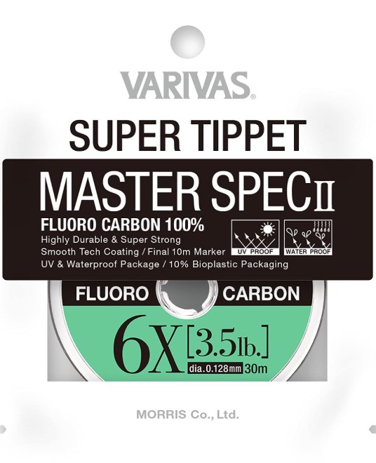 Varivas Tippet Master Spec II FLuoro Carbon Varivas 6X