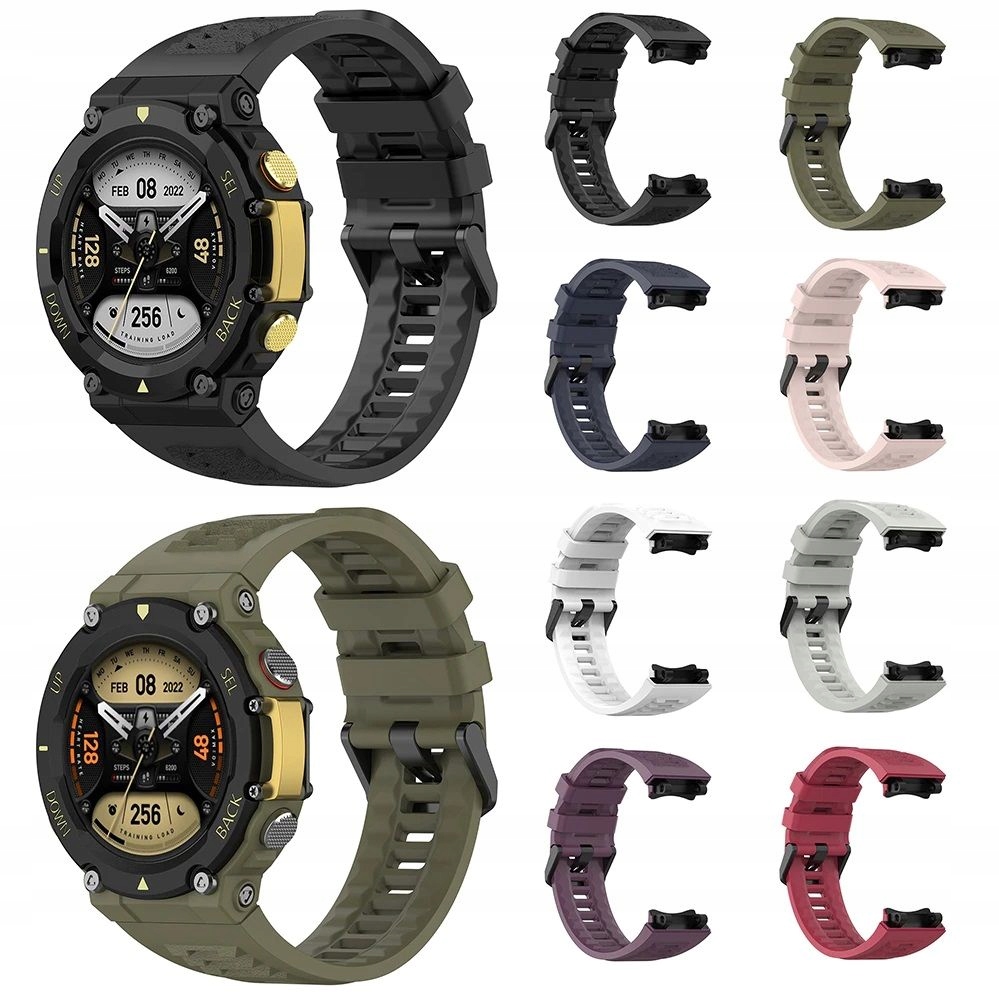PASEK SILIKONOWY DO AMAZFIT T-REX 2 CZARNY Rodzaj pasek