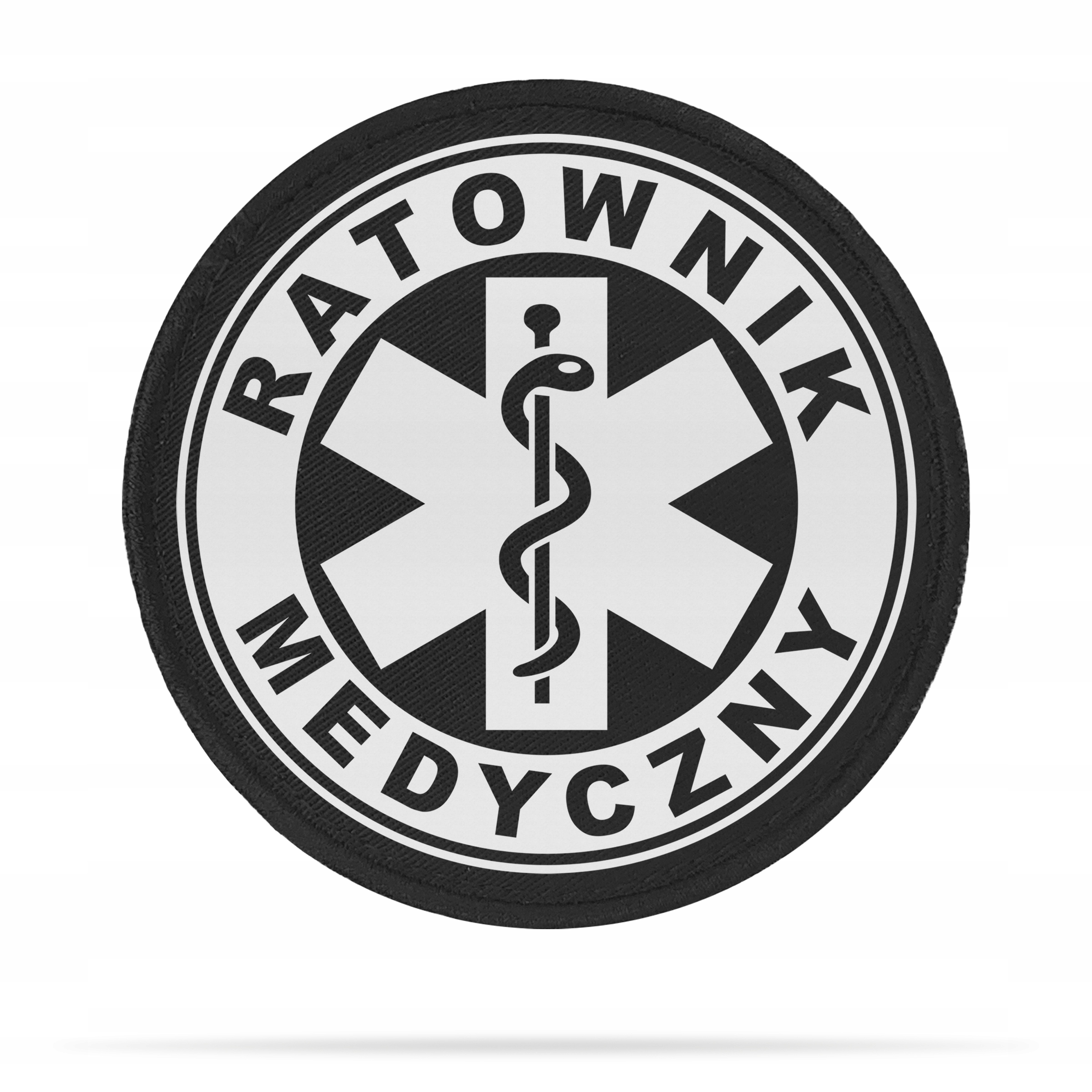 

Ratownik Medyczny Okrągła Naszywka Odblaskowa 10cm
