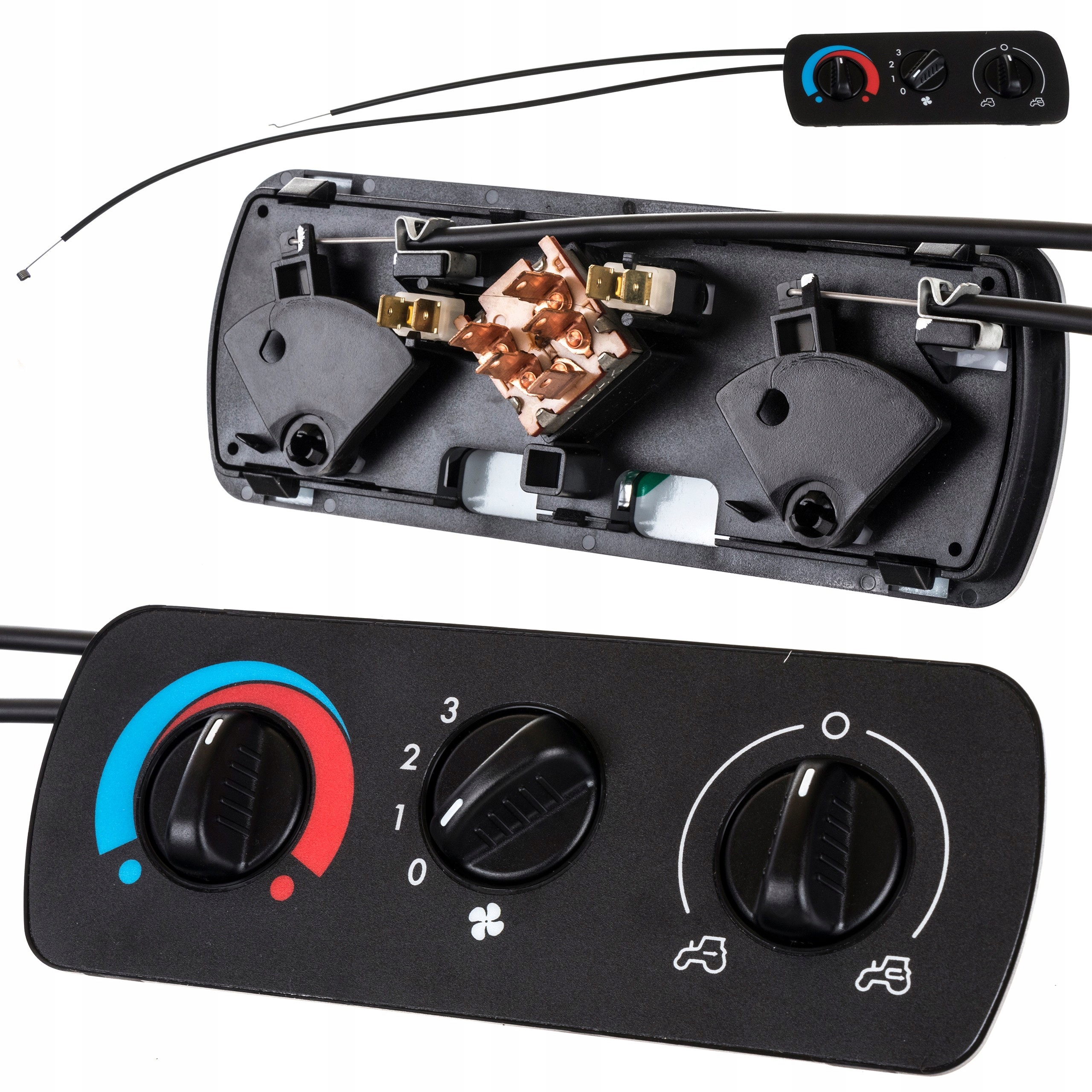 Panel sterowania nagrzewnicy Zetor 934377