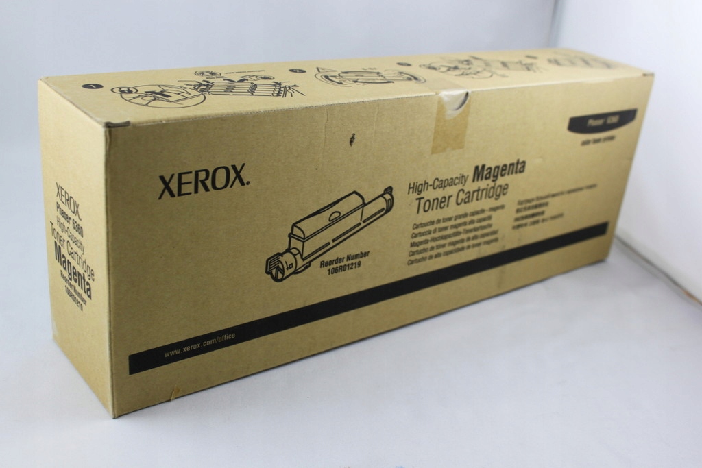 Xerox 6360 106R01219 toner magenta originální
