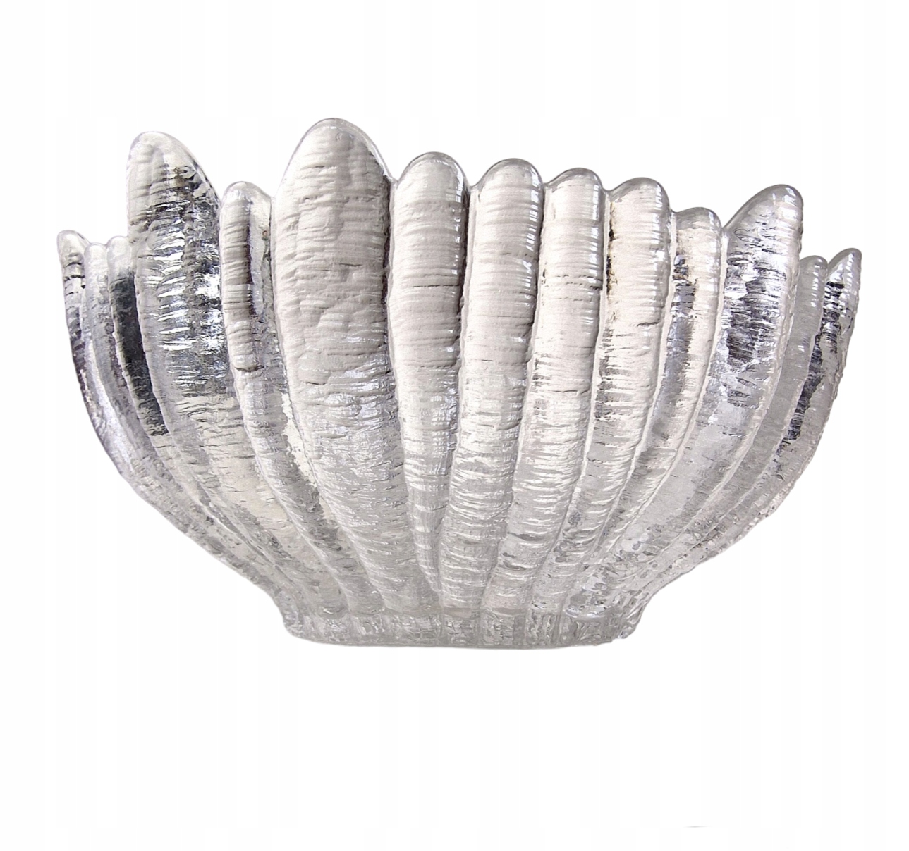 VINTAGE Pukeberg Glasbruk Art Glass / стеклянная чаша со льдом Швеция