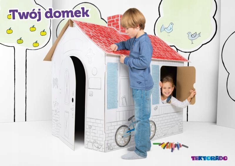 

Zabawka z tektury dla dzieci Twój Domek Tektorado