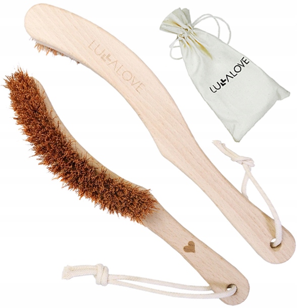 

Lullalove Szczotka Do Masażu Ciała Kokos Na Rączce