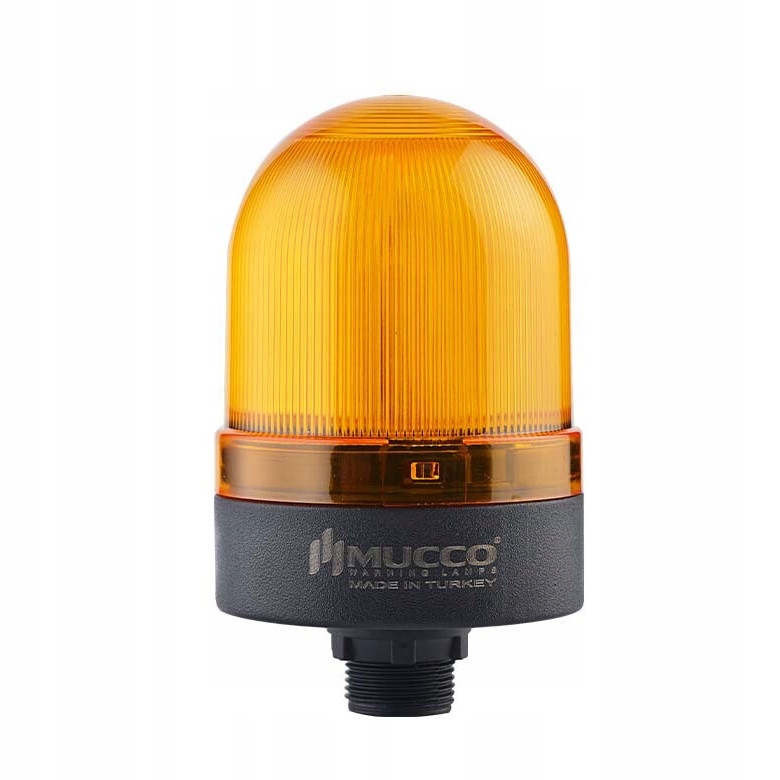 Signálny maják SNT-S725 s bzučiakom, ø70 mm, maticové 40-250 V Ac/dc žltá