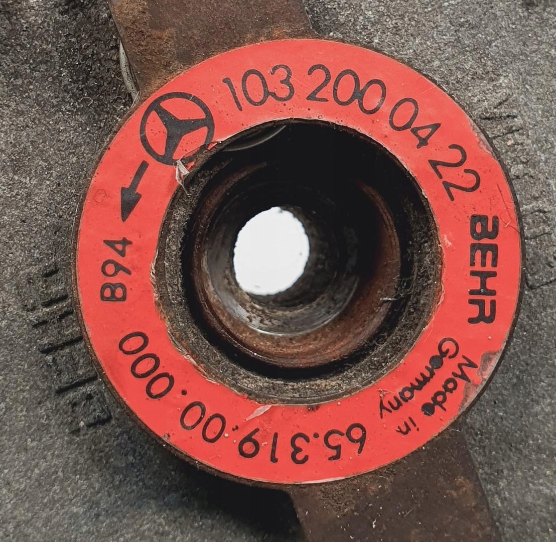 SPRZĘGŁO WISKO MERCEDES W124 2.8 24V 1032000422 Typ samochodu Samochody osobowe