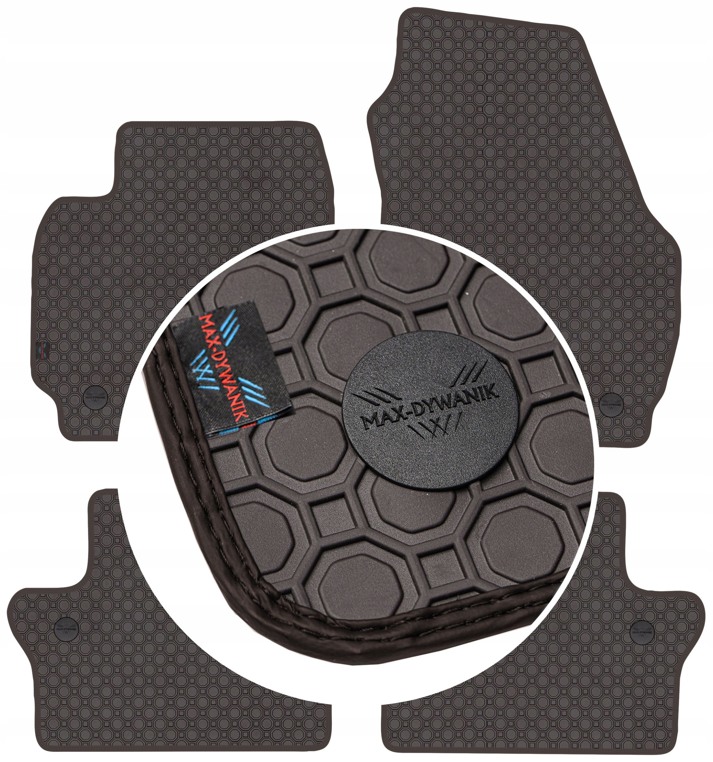 Volvo XC70 II 2007-2016 Koberce Hnedé