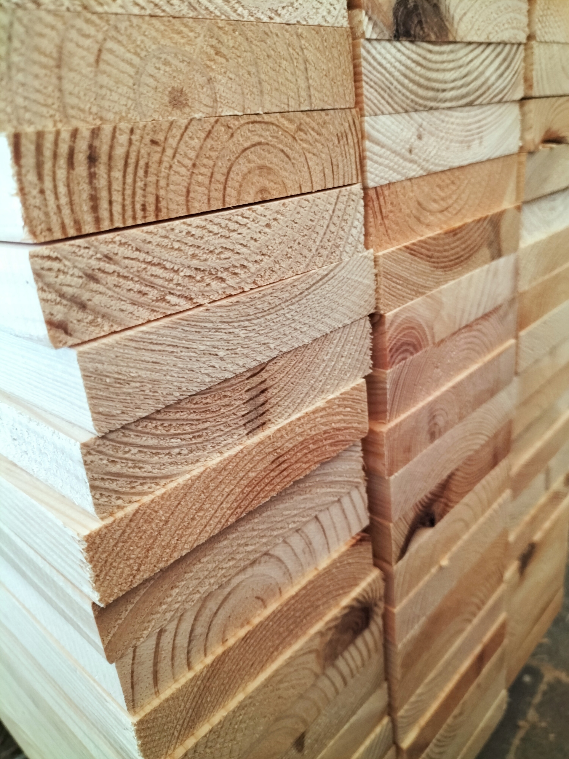 30szt Desek czterostronnie struganych 60x10,5x2 cm ŚWIERK SOSNA Szerokość 105 mm