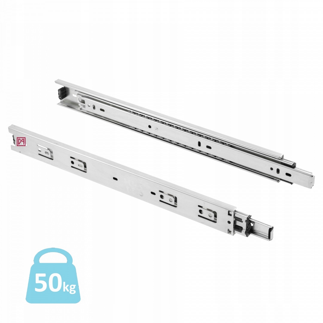 

Prowadnica kulkowa do szuflad L450 Udźwig 50KG Gtv