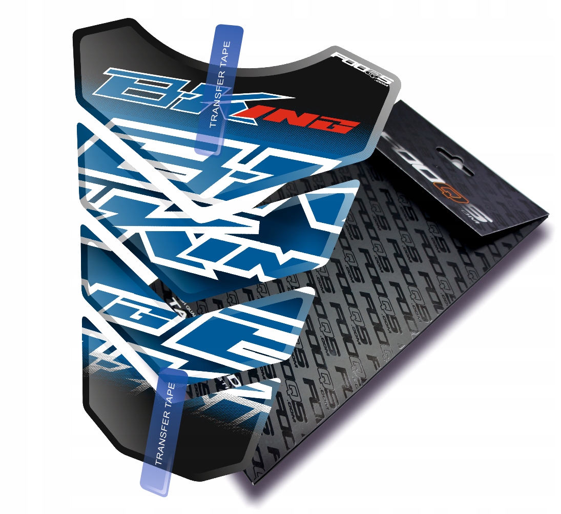 Tank-pad od firmy Fooqs pro Suzuki Gsx 1300 B-king Černý Modrý