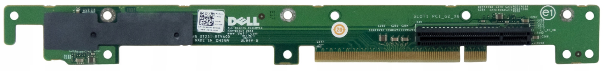 Rozšířující Karta Dell 0C480N PCIe PowerEdge R610