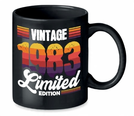 

Kubek na Urodziny 40 Lat Vintage Urodzony w 1983
