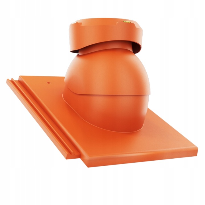 Kanalizační Ventilátor Pro Creaton Kapstadt Planar Červený