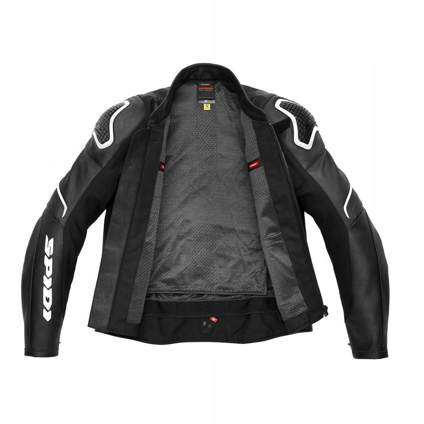 Kurtka skórzana SPIDI EVORIDER 2 WHITE GRATISY Rodzaj Męskie