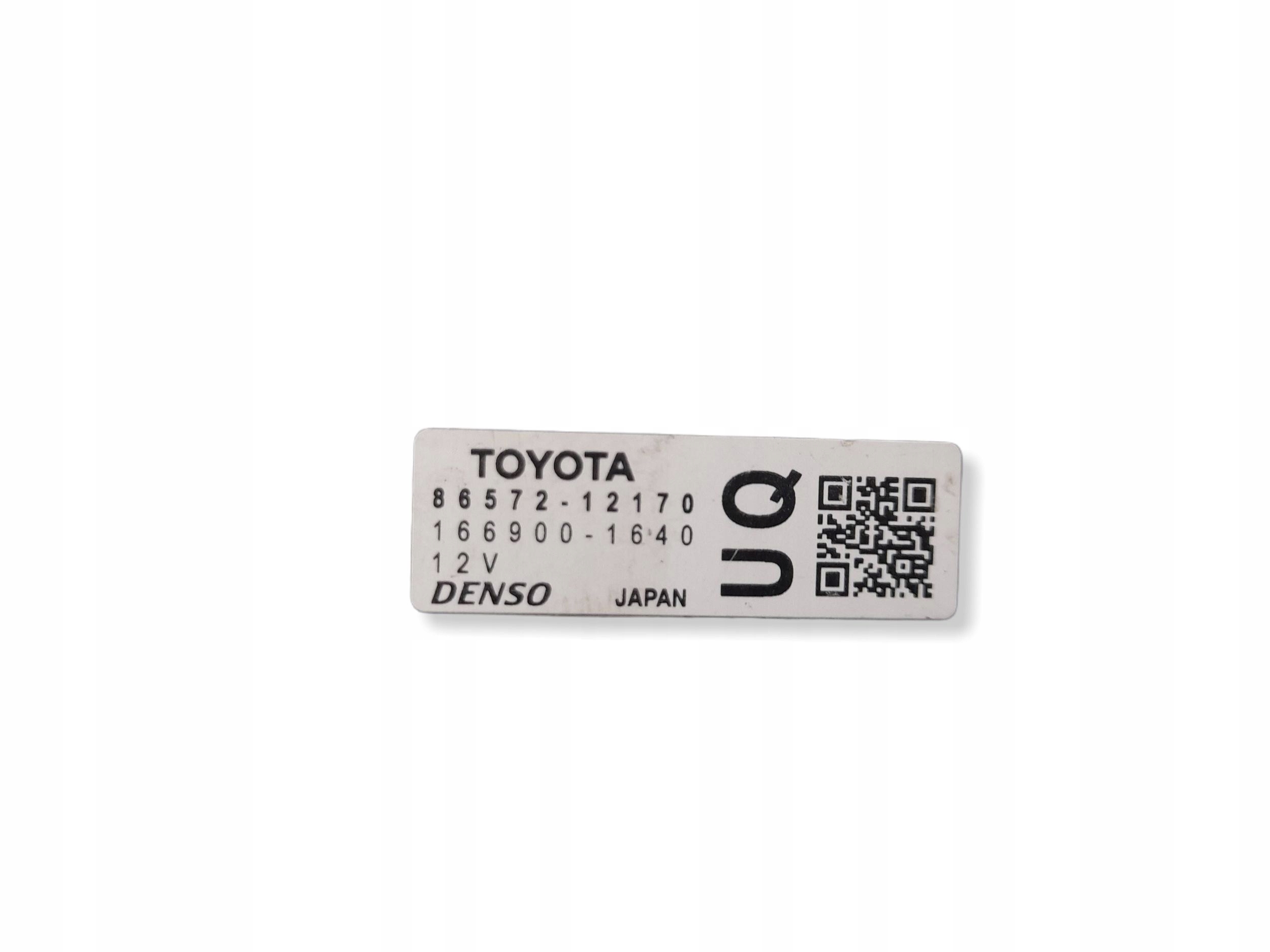 Toyota Corolla E21 control unit 8657212170 (MD419)