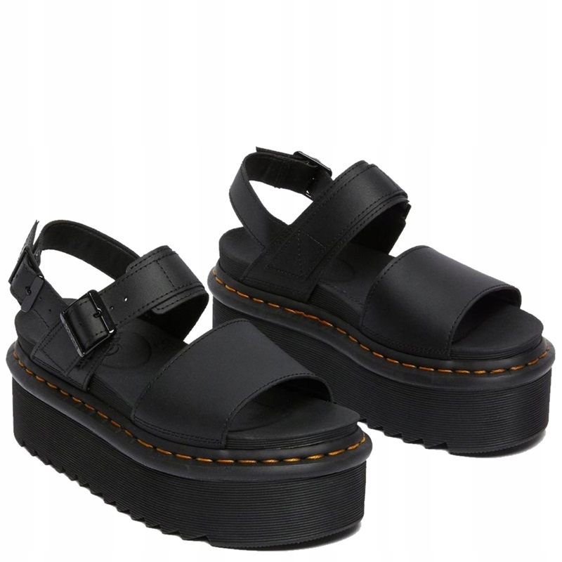 DR. MARTENS VOSS QUAD BLACK SANDAŁY r. 40 EAN (GTIN) 190665394078