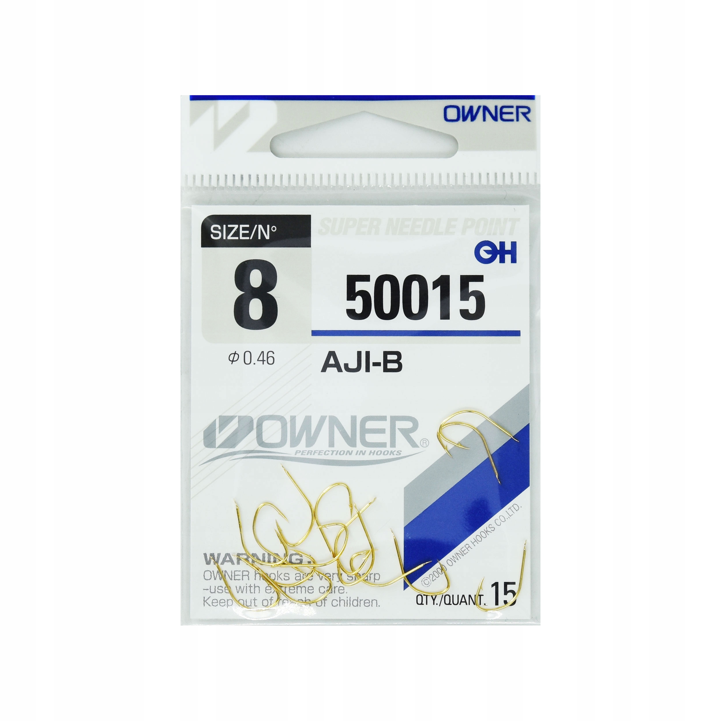 (r) Haczyki Owner 50015 Aji-b 8 1X15szt