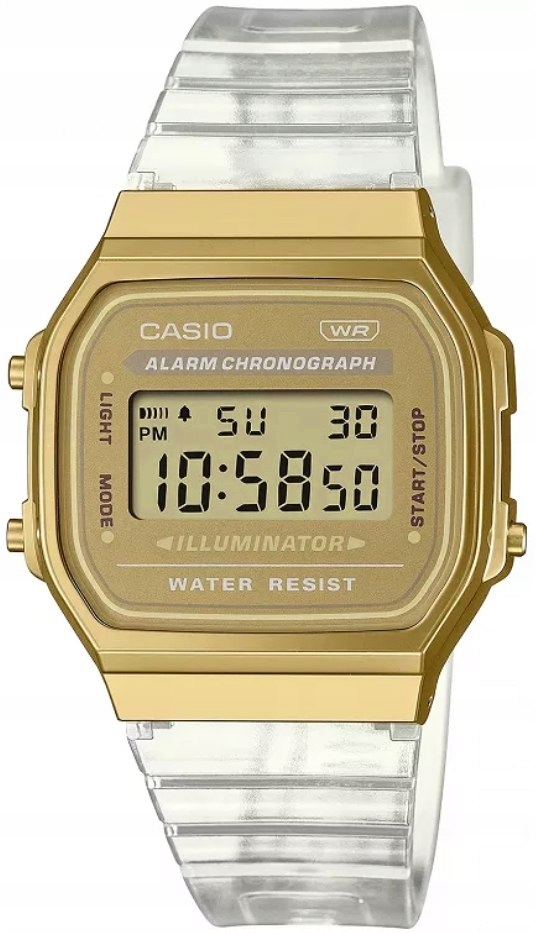 Dámské hodinky Casio Vintage A168XESG-9AEF Box