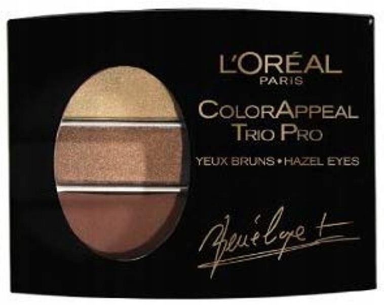 L'Oréal Quad Pro 317 Honey Brown paletka cieni