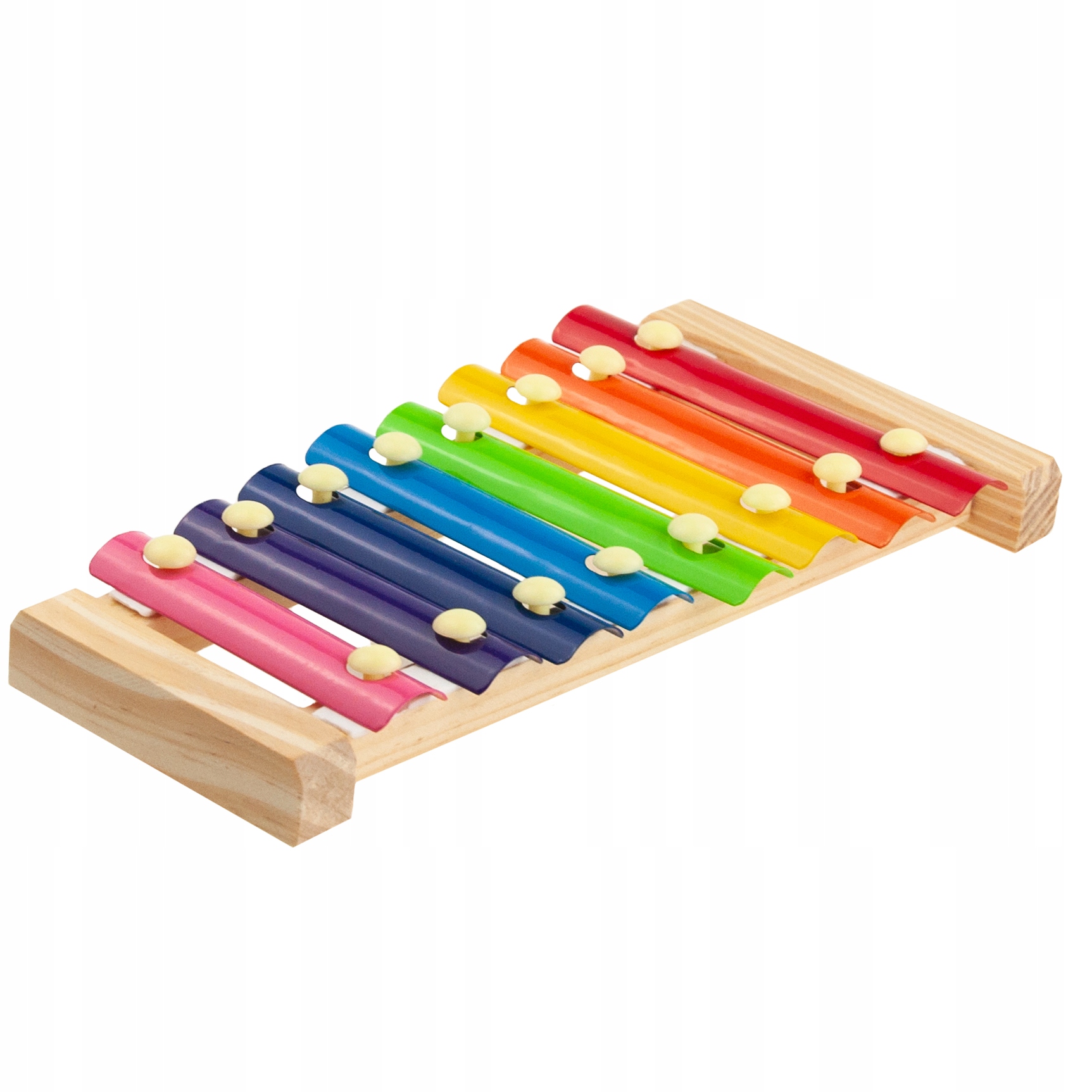 KOLOROWE CYMBAŁKI DREWNIANE DLA DZIECKA EDUKACYJNE Wiek dziecka 3 lata +