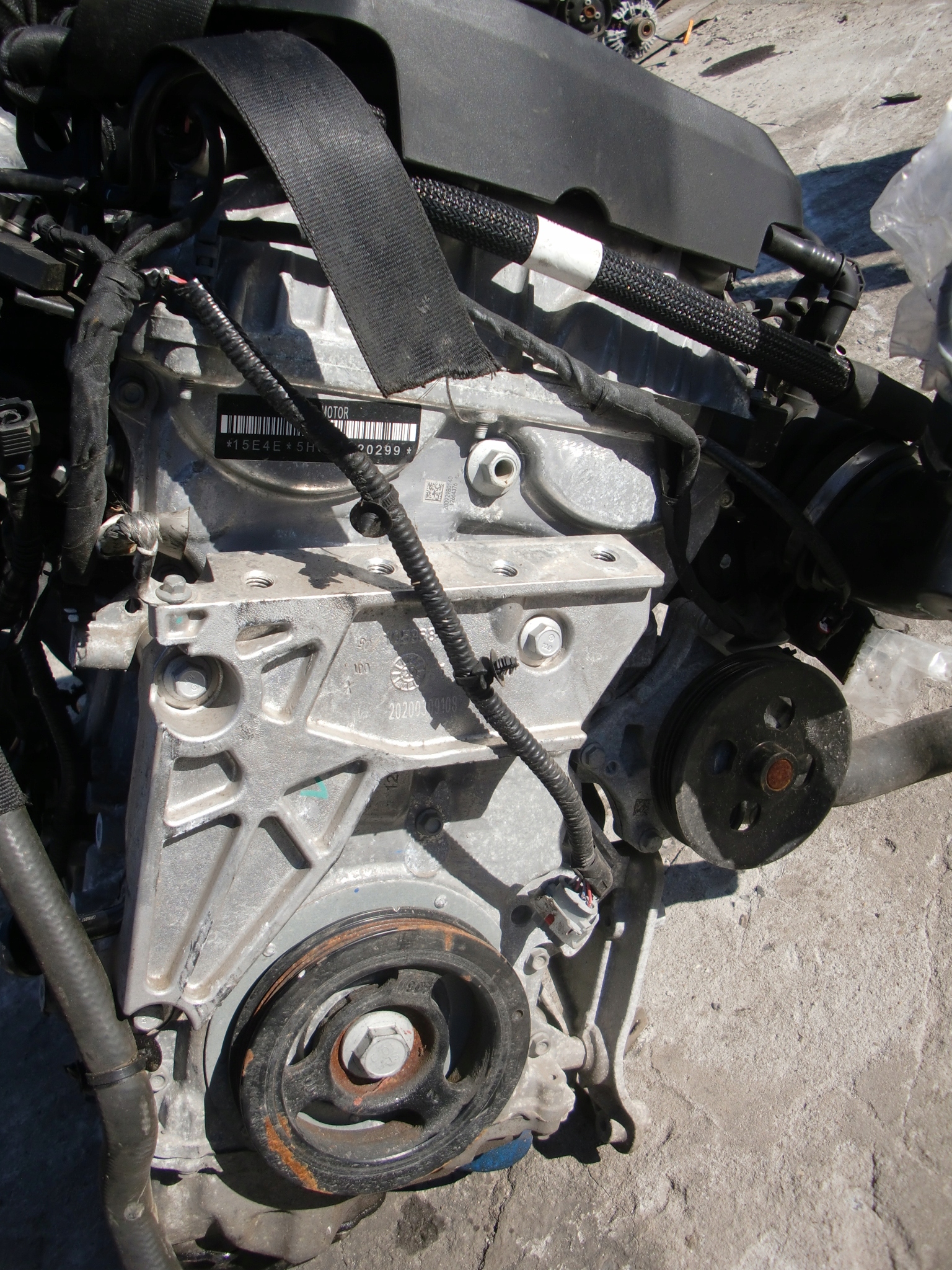 MG HS EHS 1.5 TGI 2020 15E4E motor