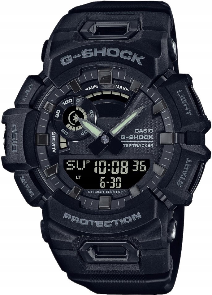 Pánské hodinky G-shock GBA-900-1AER černé sportovní s krokoměrem