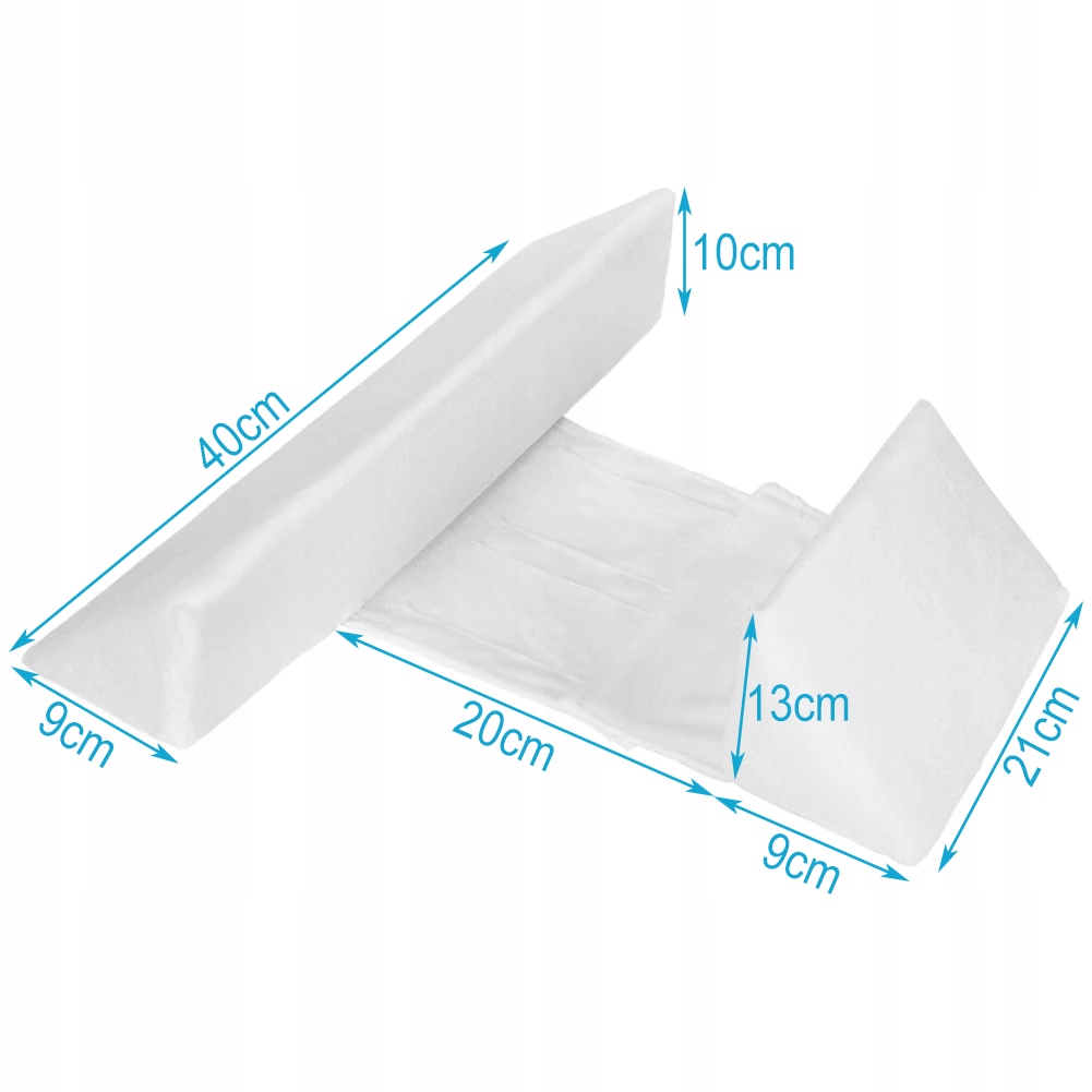 PODUSZKA KLIN STABILIZATOR DLA NIEMOWLĄT DO SPANIA Długość (cm) 40