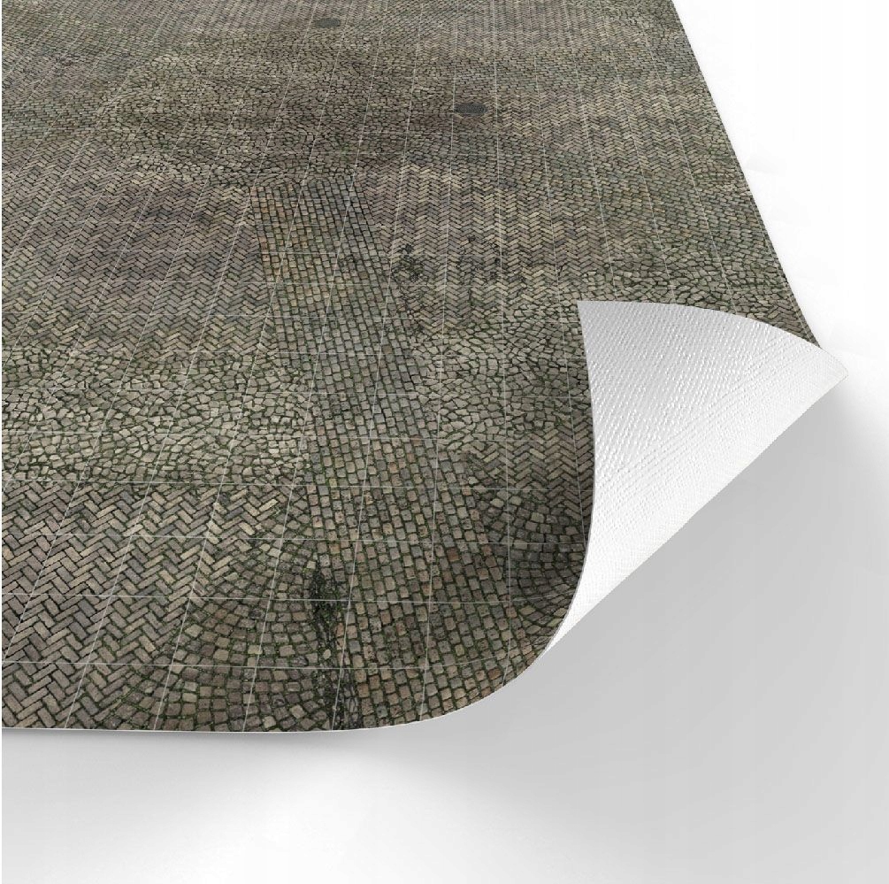 DZIEDZINIEC MATA ZMYWALNA WINYLOWA 80X80 CM - KRATKA Grubość 1.5 mm