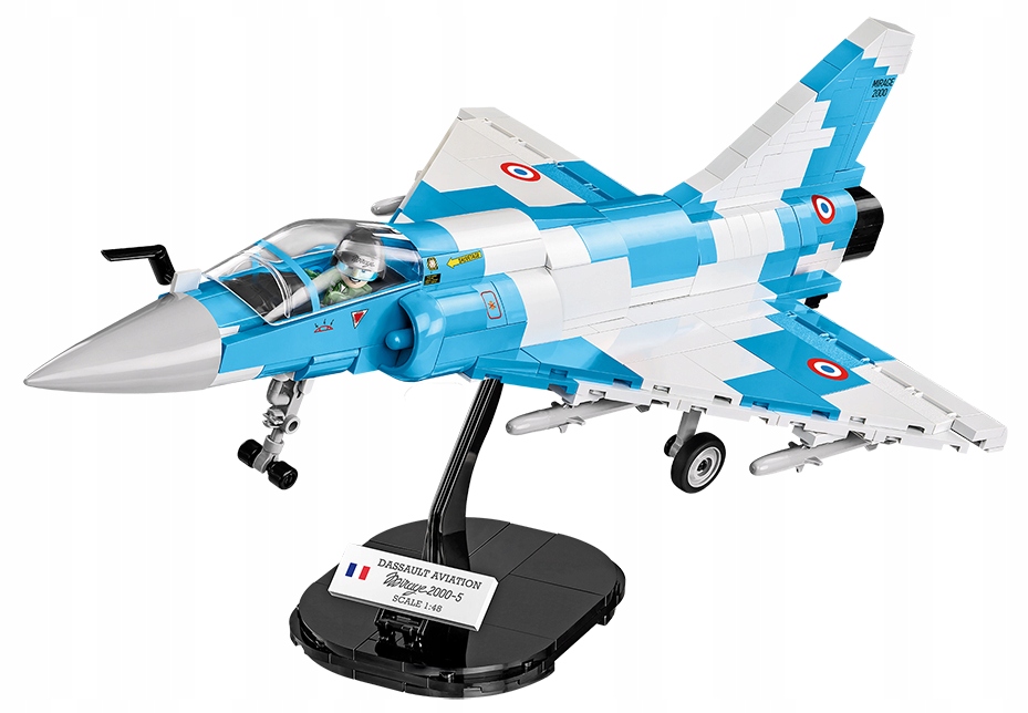 

Cobi 5801 Samolot Myśliwiec Mirage 2000-5 Klocki