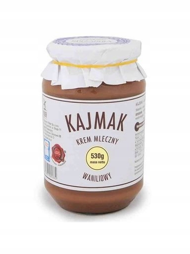 Levně Polder Kajmak s vanilkovou příchutí, sklenice, 530 g