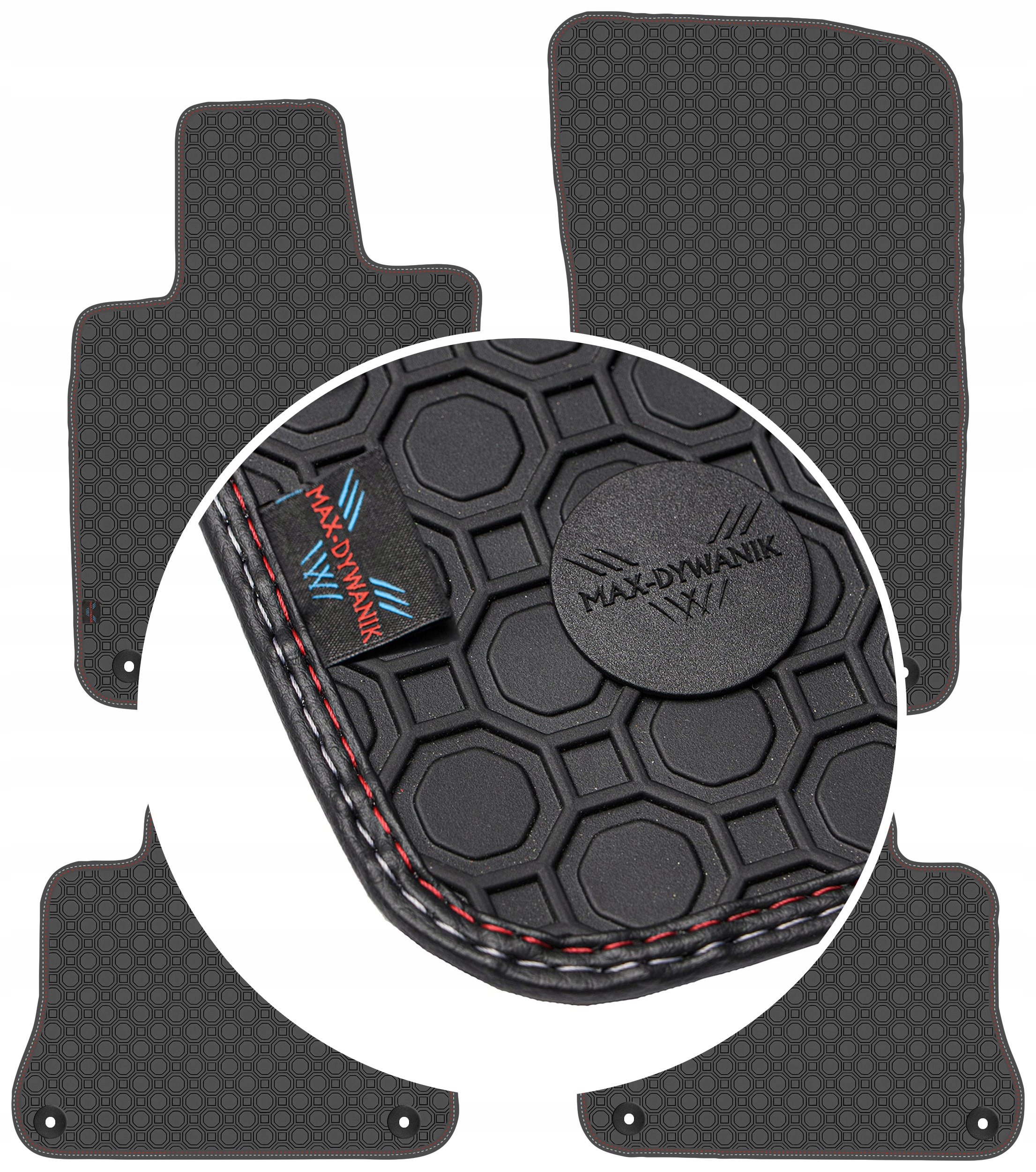 Porsche Panamera II 2009-2016 Koberce Čierne