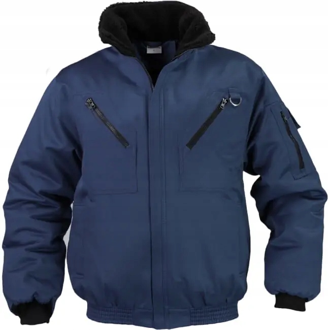 Pracovní zateplená bunda Pilot tmavě modrá M