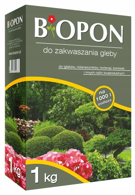 

Preparat zakwaszajacy glebę 1 kg Bopon