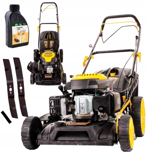 KOSIARKA SPALINOWA Z NAPĘDEM RIWALL PRO 51 CM 9W1 + 2 NOŻE 1L OLEJU GRATIS!