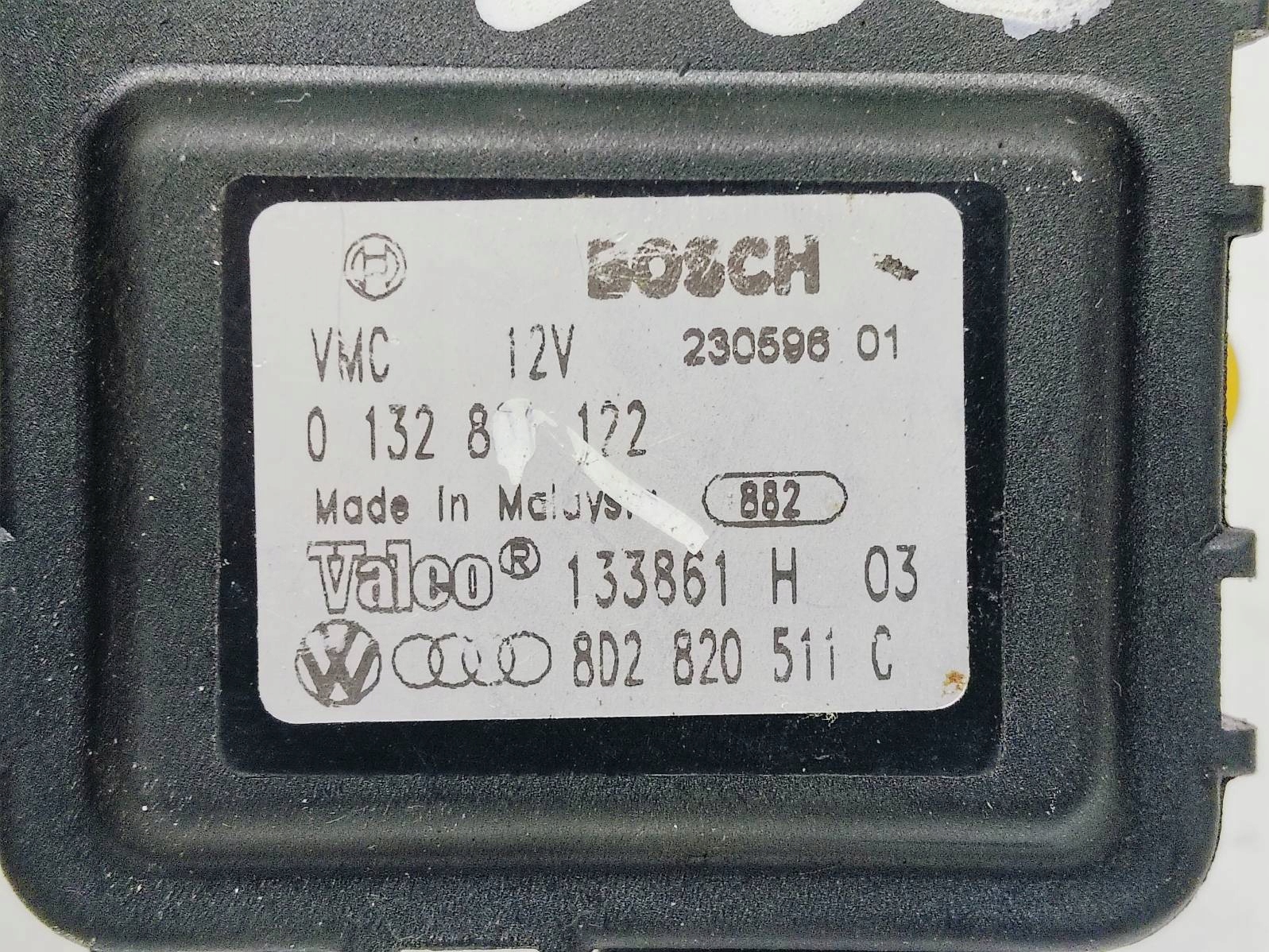Micro moteur Bloc de chauffage complet Audi A3 8L 0132801122 8D2820511C