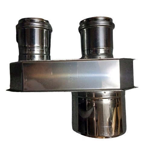 Rozdzielacz 60/100 60+60+ turbo kwasoodporny kondens km737