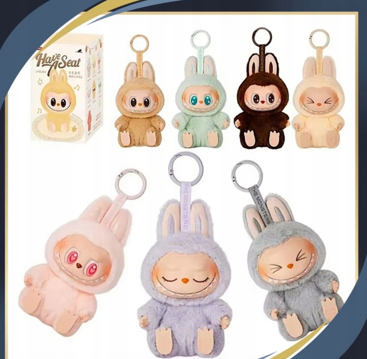 Labubu Oryginalne Have a Seat Pop Mart - Niska cena na Allegro