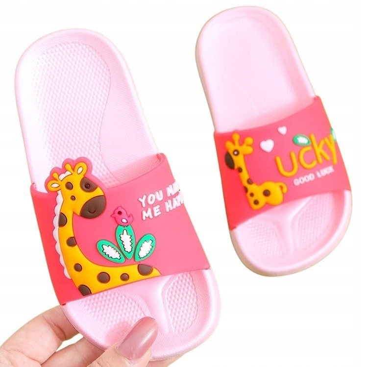 

Klapki Basenowe Permani Domowe Żyrafa Lucky 30/31