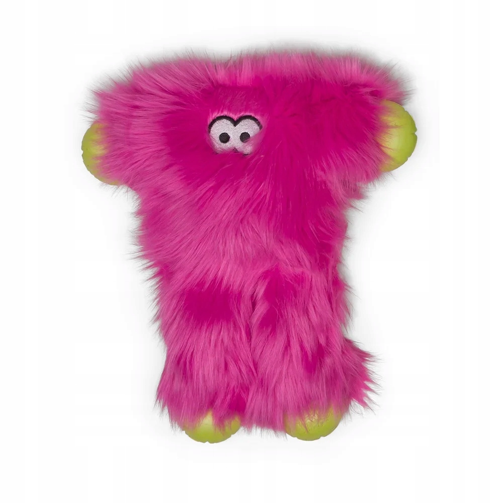 Levně Hračka odolná s pískátkem pro psa West Paw Rowdies růžový Peet