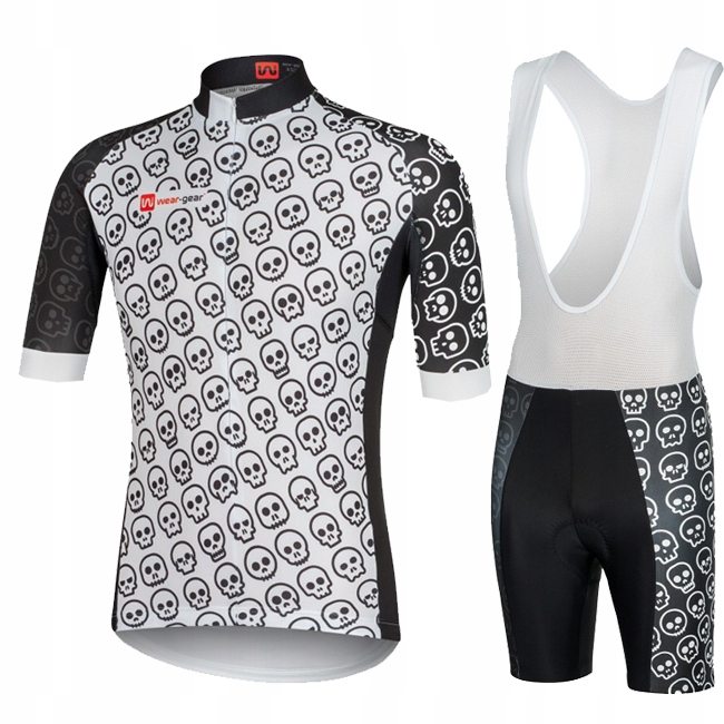 Komplet rowerowy Wear-Gear Skull rozmiar L