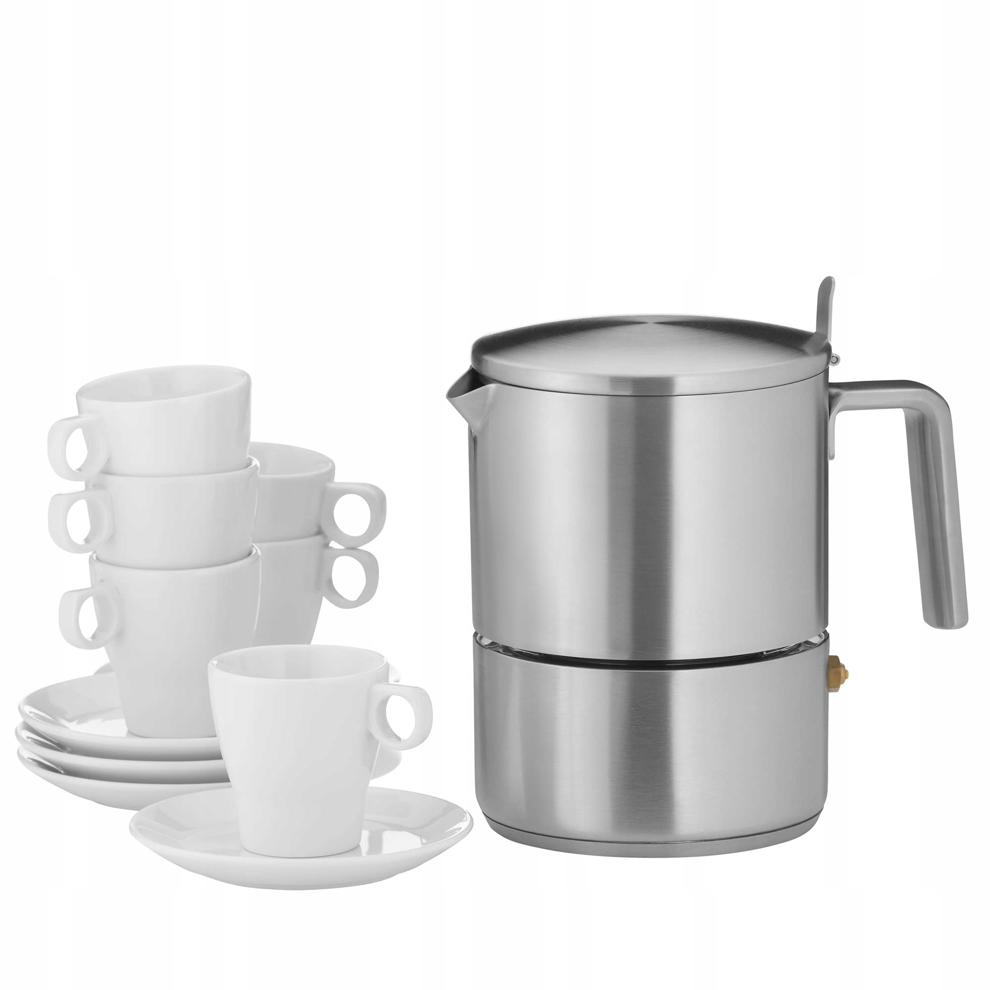 WMF Kult Ekspres Do Kawy 300ml Na 6 Filiżanek Stal Nierdzewna Indukcja — miniatura 4