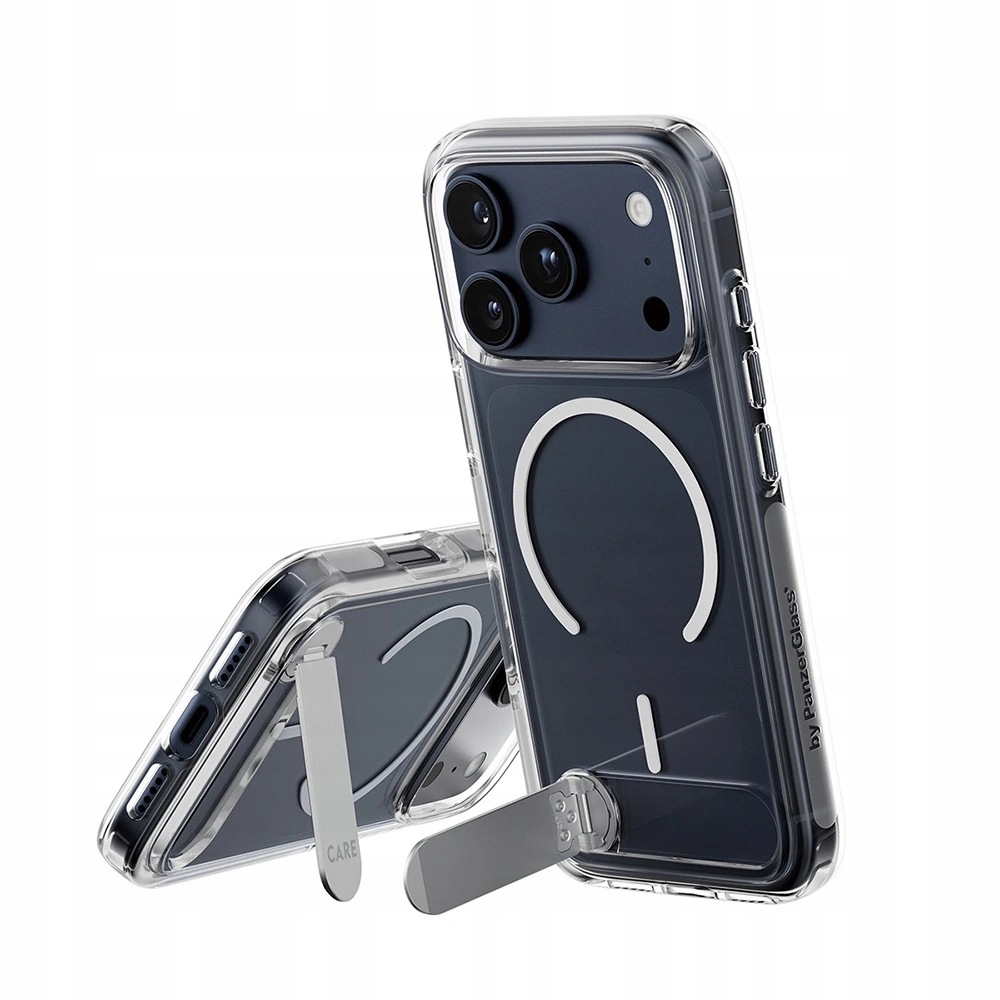 PanzerGlass Care Feature MagSafe etui do iPhone 17 Pro przezroczyste