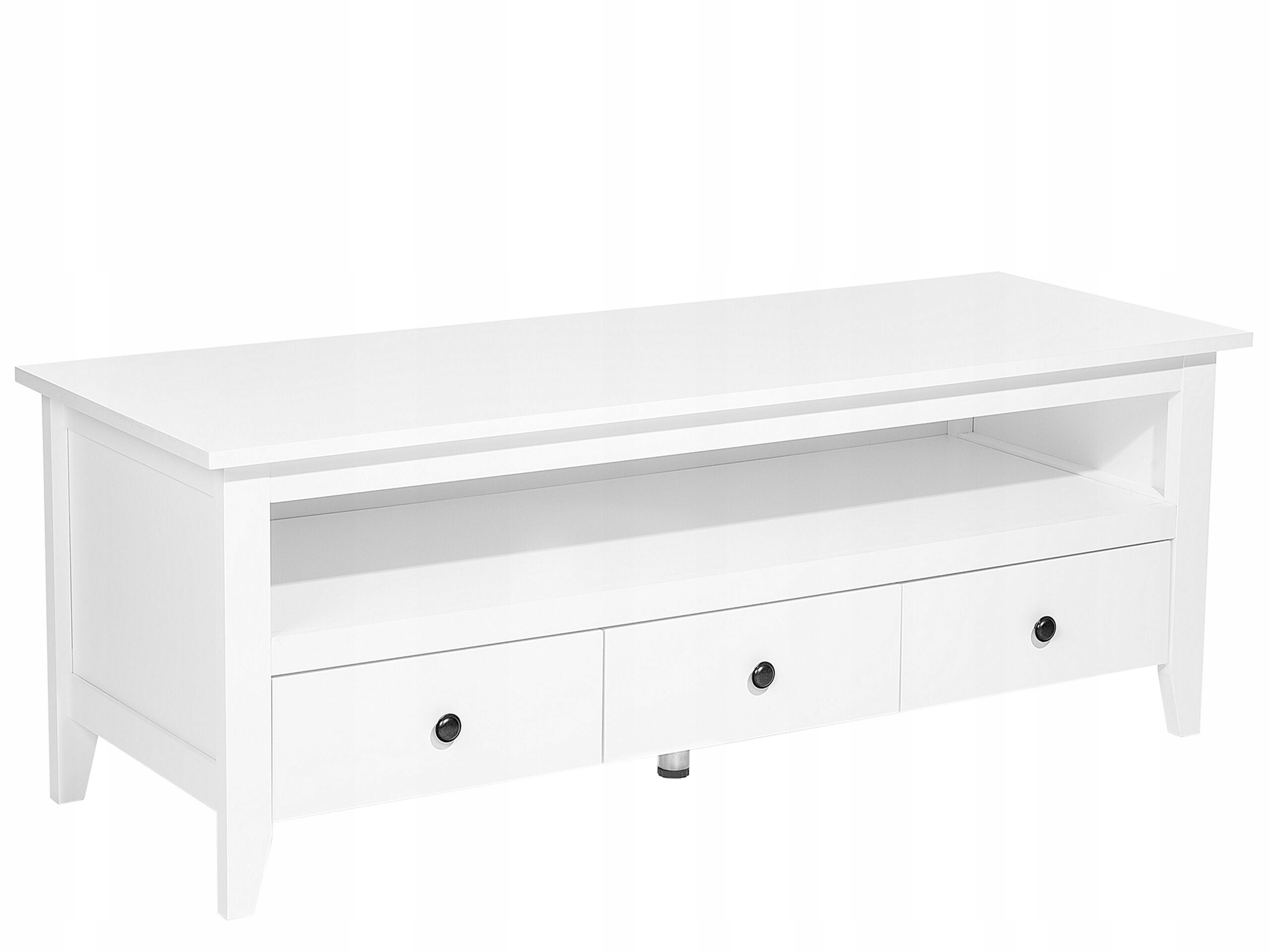 Szafka Rtv z szufladami 50x137cm biała