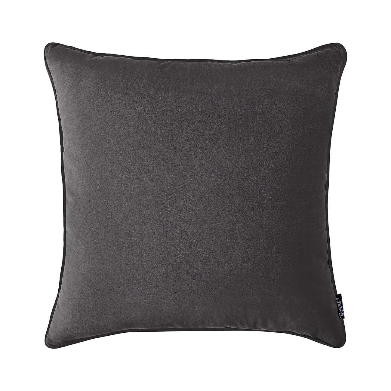 

Poszewka dekoracyjna 45x45 welur szara ciemna Lush