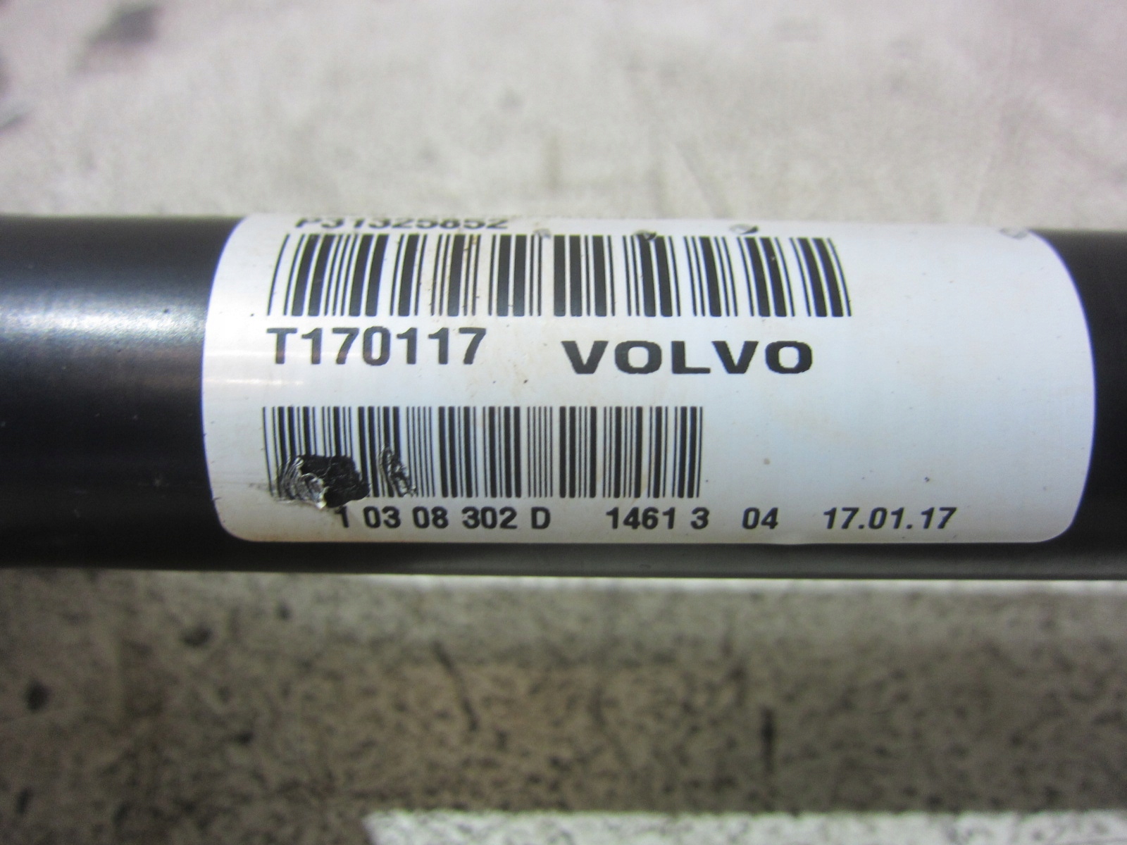 VOLVO XC90 XC 90 II semi-axis left front left front 2.0 T6 original 31325852