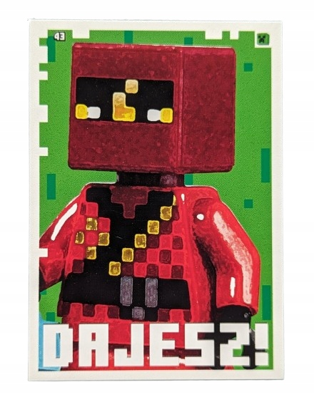 Karta Lego Minecraft Seria 1 Numer 043